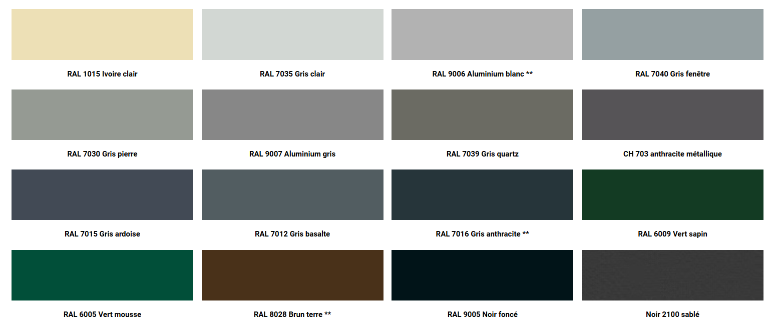 Couleur garage bois